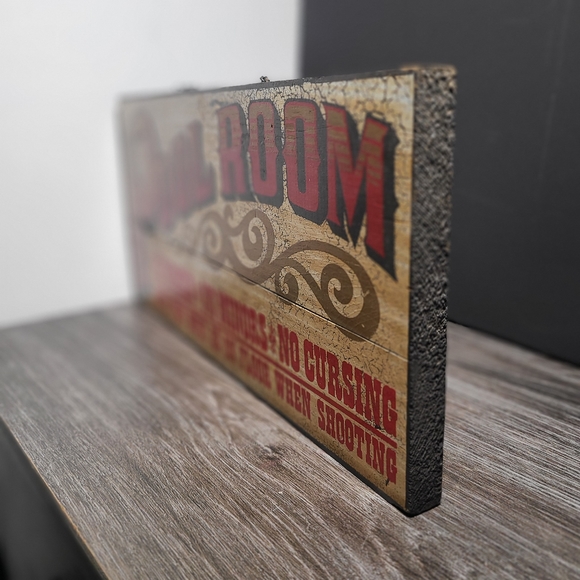 George Nathan Pool Room Sign - Picture 3 of 6